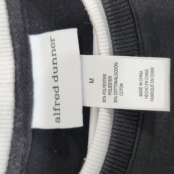 Alfred Dunner Ladies Size Medium Crew Neck Sweater Embroidery Blue Jay Birds - Picture 8 of 14